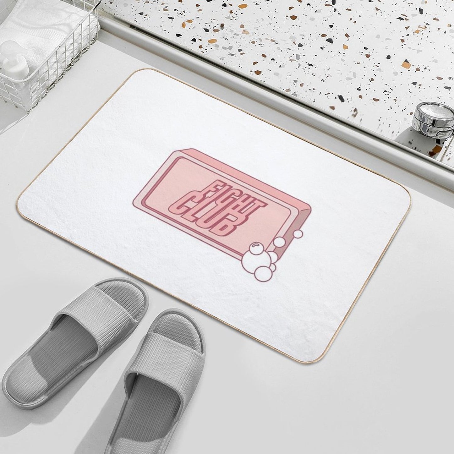 Fight Club Classic Soap Bath Mat