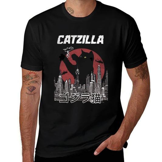 Catzilla Vintage  Stretchy T-Shirt