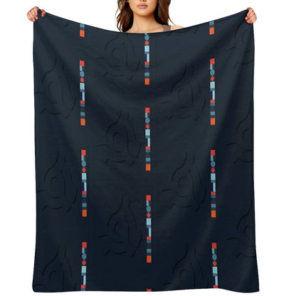 Factory Worker Throw Blanket
