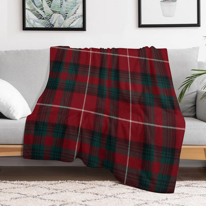 Stuart Of Bute Scottish Tartan Throw Blanket