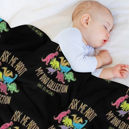 Dino Collection Throw Blanket