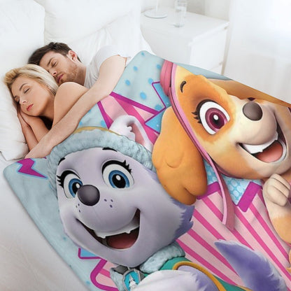 Skye And Everest Throw Blanket