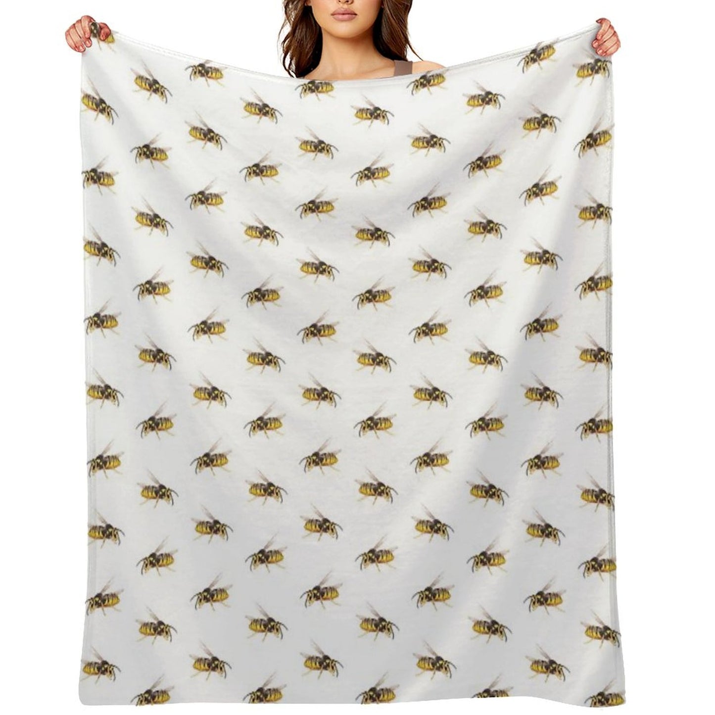 The Wasp Throw Blanket