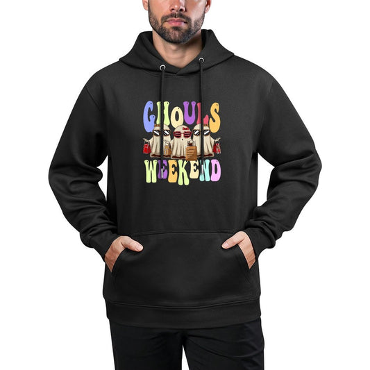 Ghouls Weekend Women Spooky Ghost Halloween Girls Trip Layering Staple Hoodie