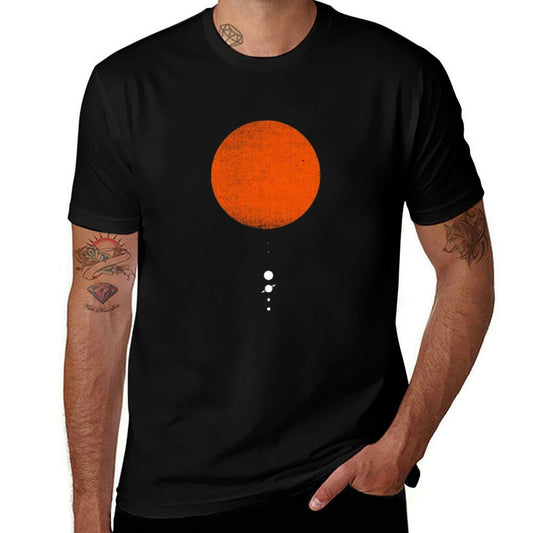 Minimal Solar System  Wrinkle-resistant T-Shirt