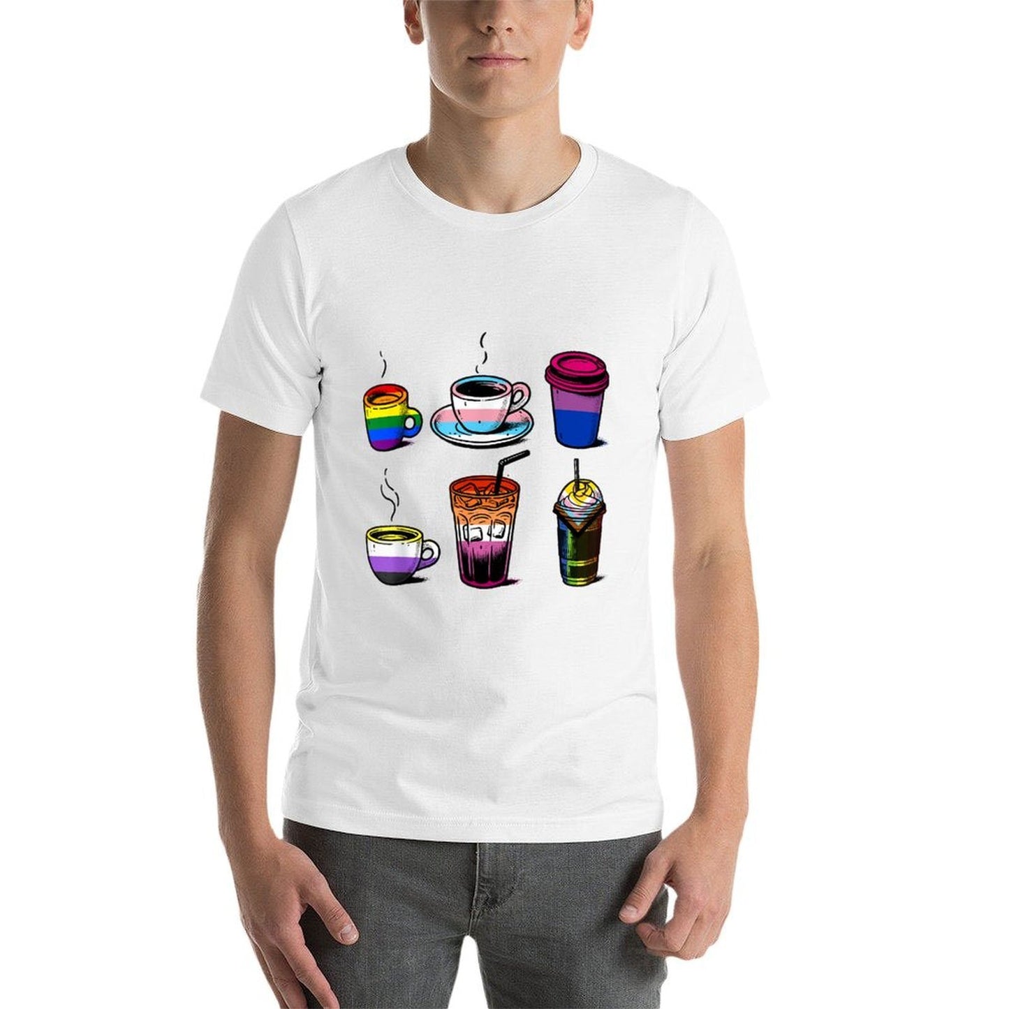 Pride LGBT Coffee  Classic T-Shirt