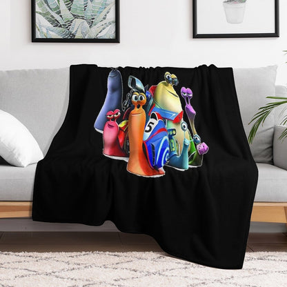 Snail Turbo Throw Blanket