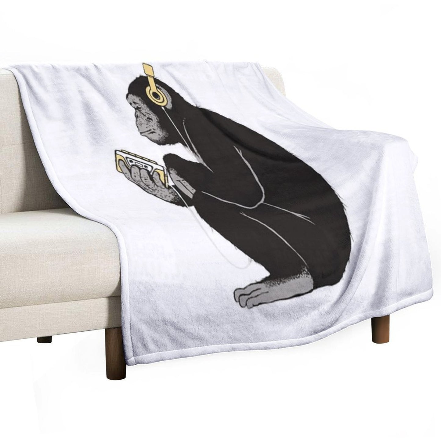 Monkey Business Throw Blanket