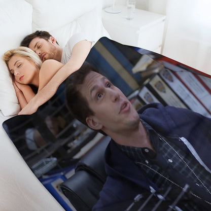 Jake Peralta Is Sleep Deprived Throw Blanket