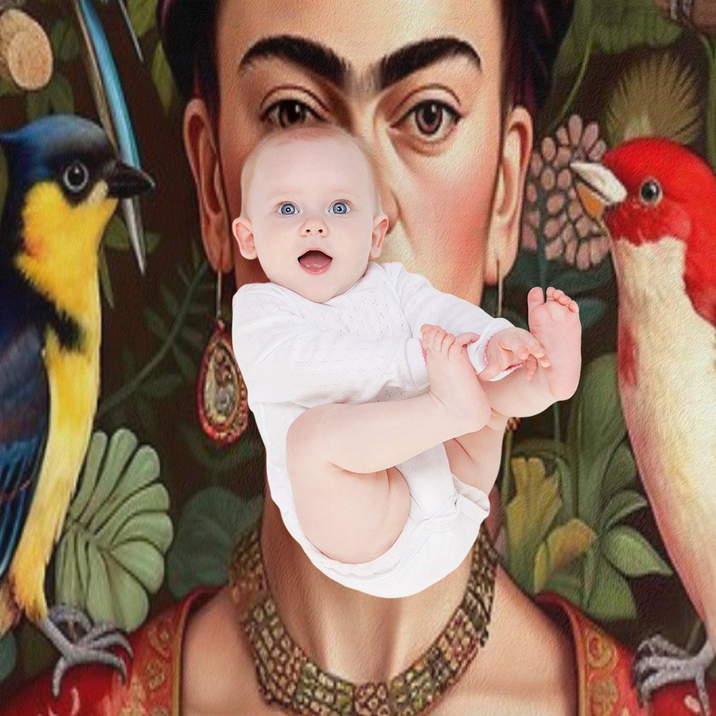 Frida Kahlo 7 Throw Blanket