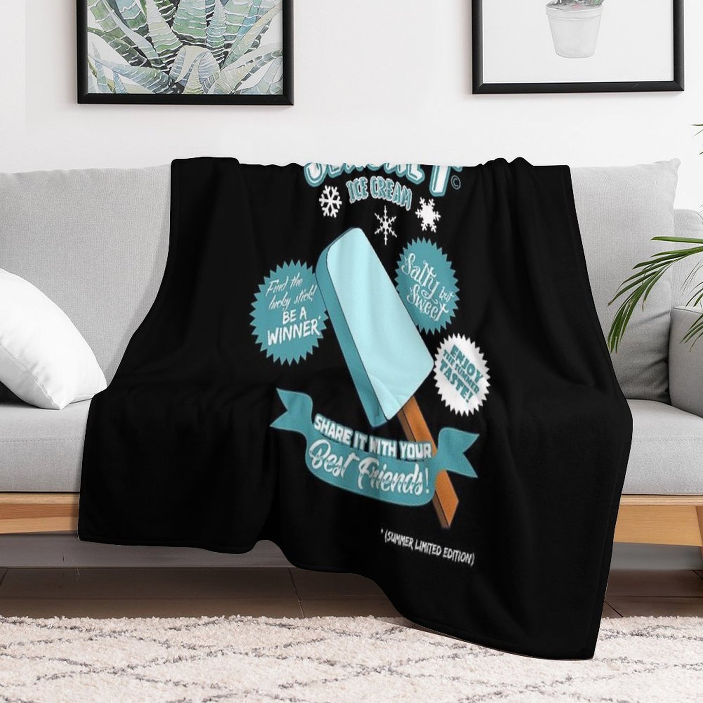 SeaSalt Throw Blanket