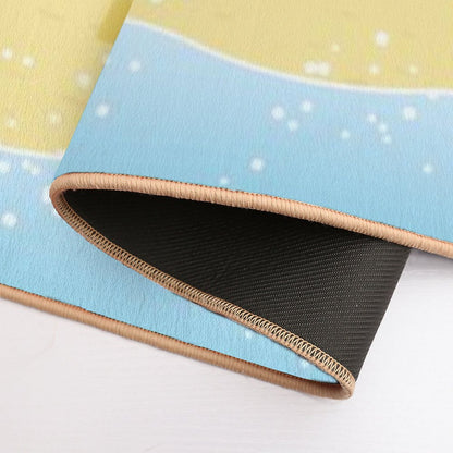 Huts on The Beach Bath Mat