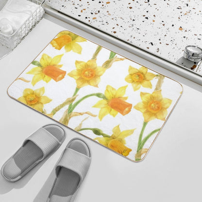 Daffodils Bath Mat