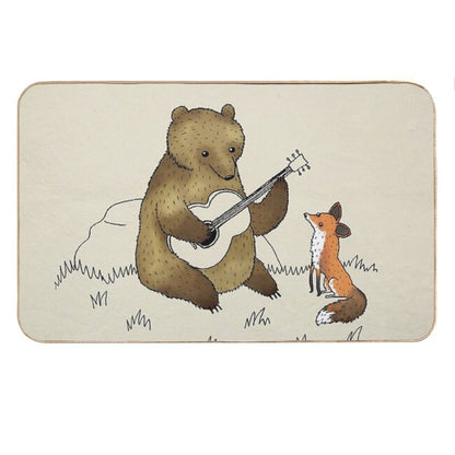 Bear & Fox Bath Mat