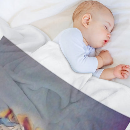 Lemon Meringue Dream Throw Blanket