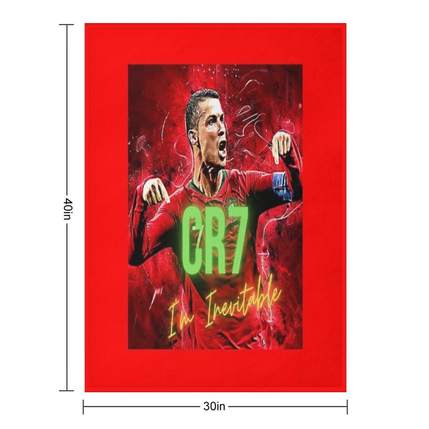 CR7 Throw Blanket