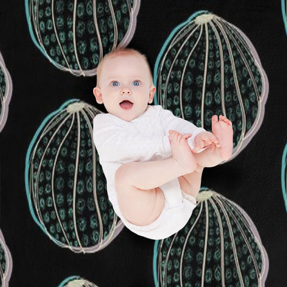 Sea Urchin Throw Blanket