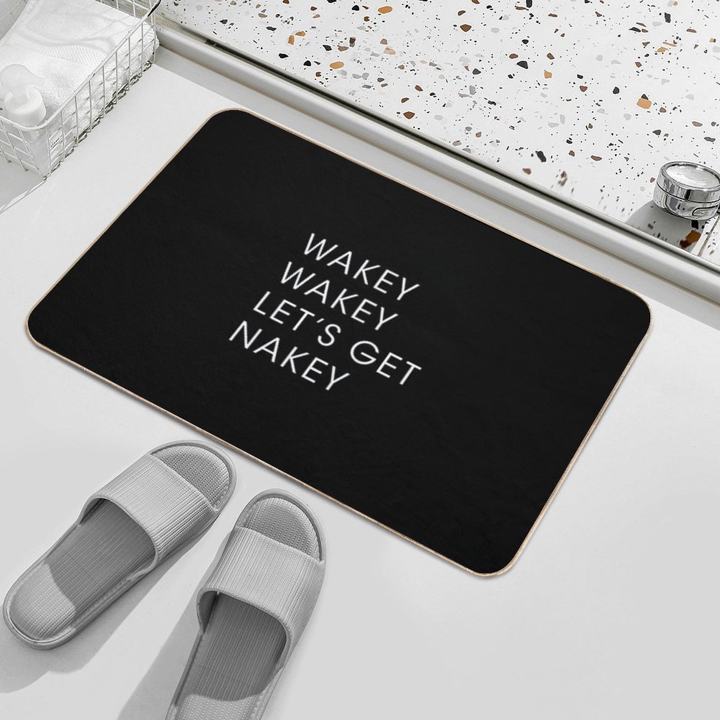 Wakey Wakey Let Bath Mat