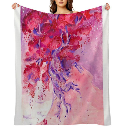 Calla's Panakes Tree - Keeper Of The Lost Cities Throw Blanket