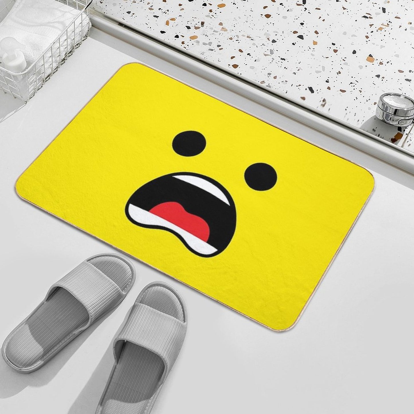 Everything Is Yellow Bath Mat