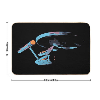 To Boldly Go Bath Mat