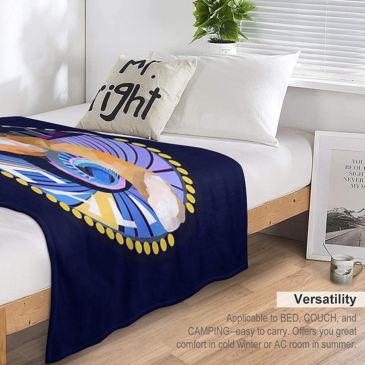 Coastal, Dreamy,Sun-Kissed,California Vibes. Throw Blanket