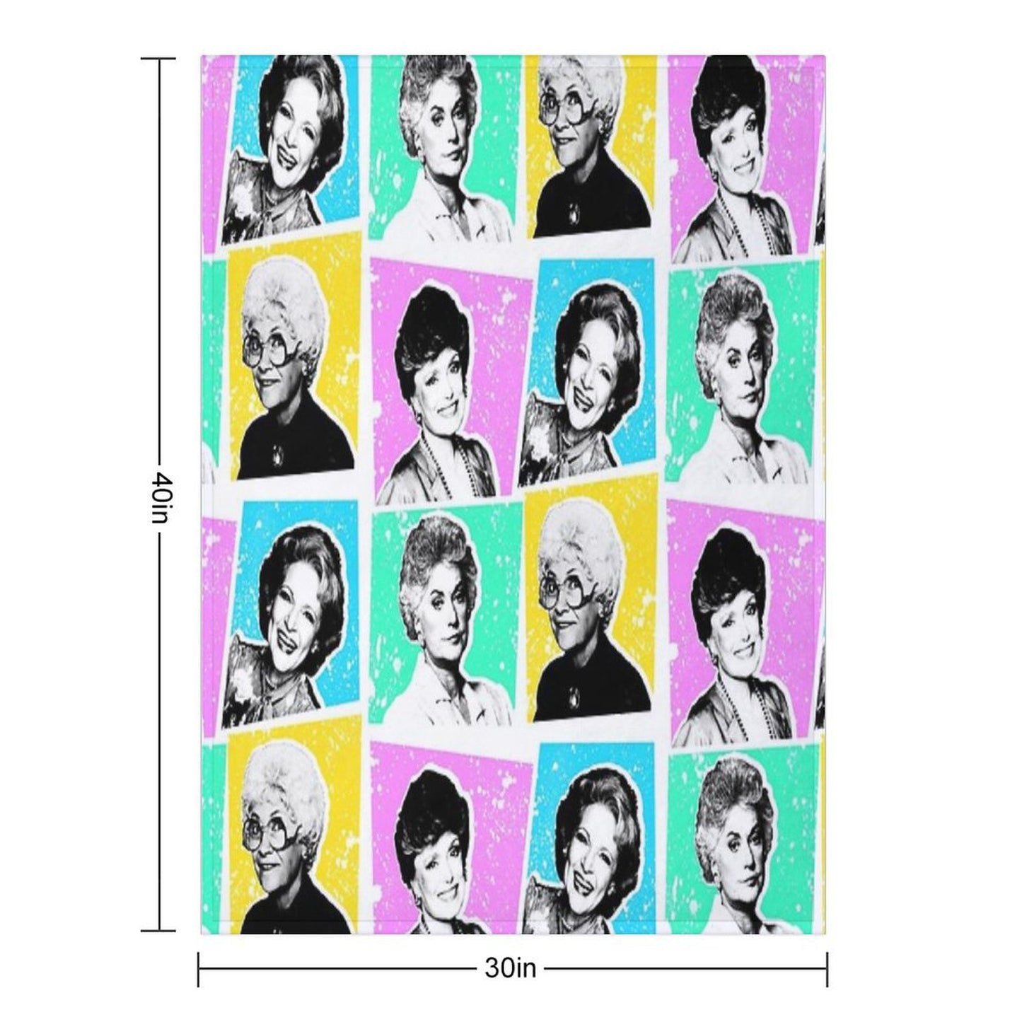 Golden Girls POP! Throw Blanket