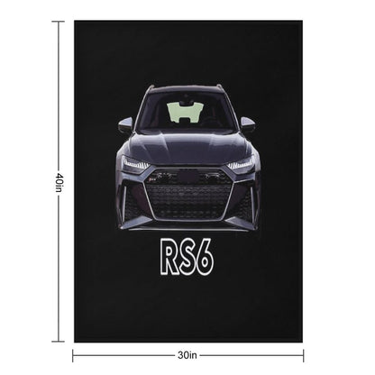 2020 Audi RS6 Throw Blanket