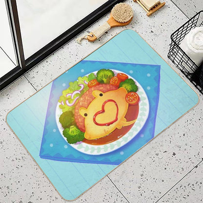 Sea Omurice  Eco-Friendly Bath Mat
