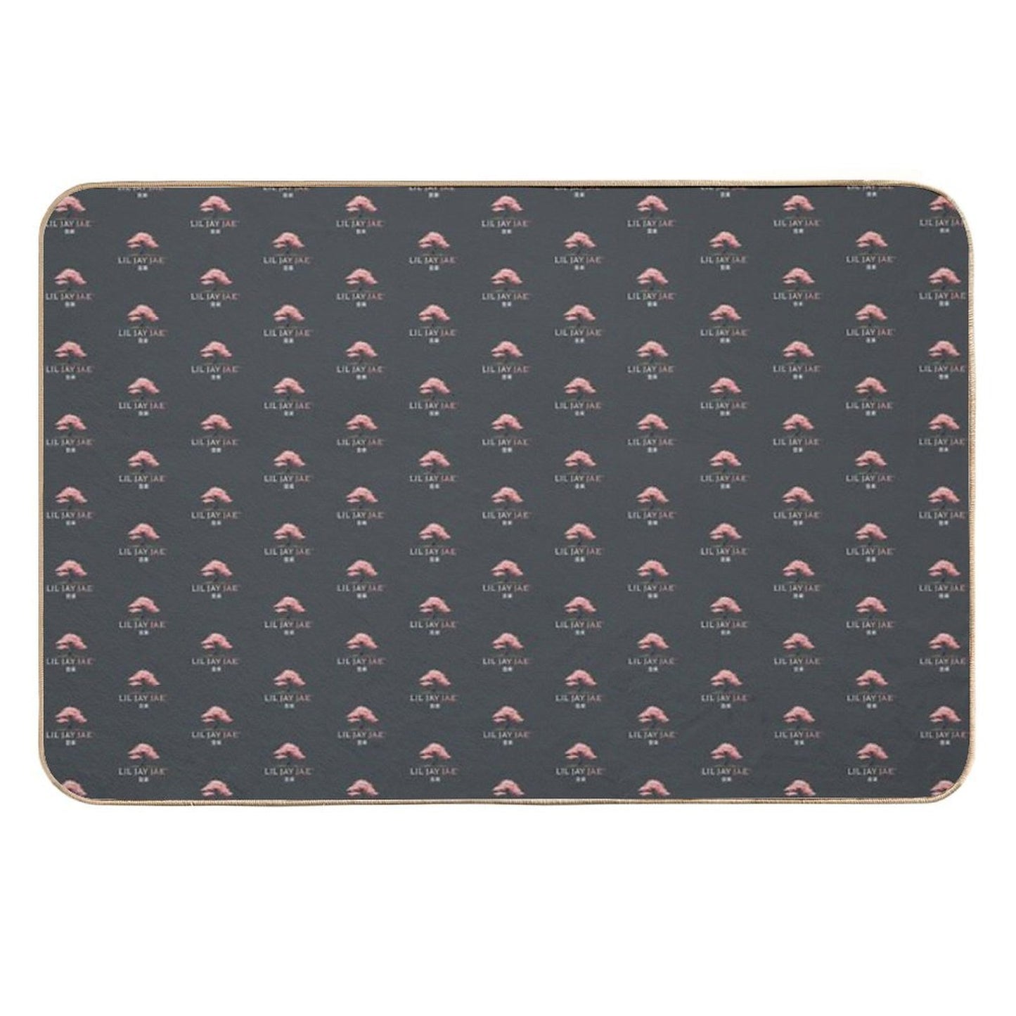 LiL Jay Jae Logo Collection  Dirt-Trapping Bath Mat