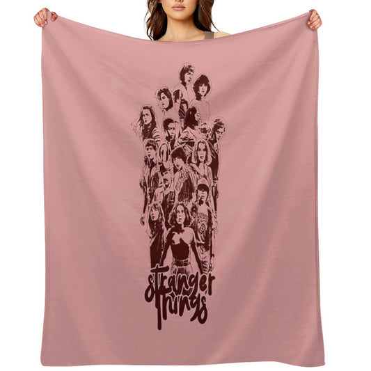 3 Times Stranger Throw Blanket