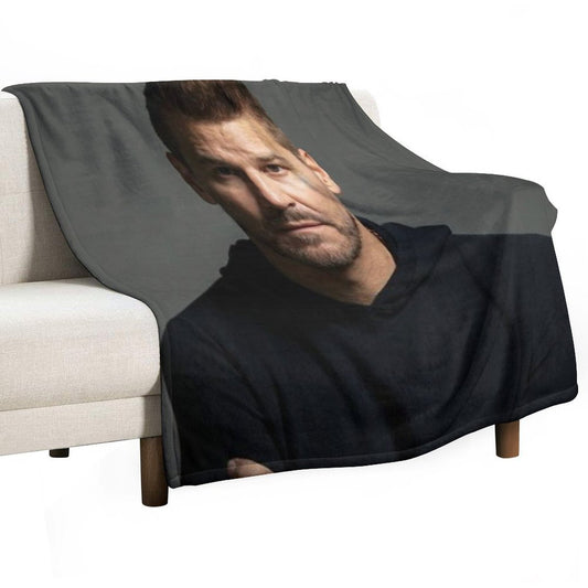 David Boreanaz Throw Blanket