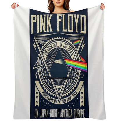 Tour Musical - The Drack Side Of The Moon Poster Throw Blanket