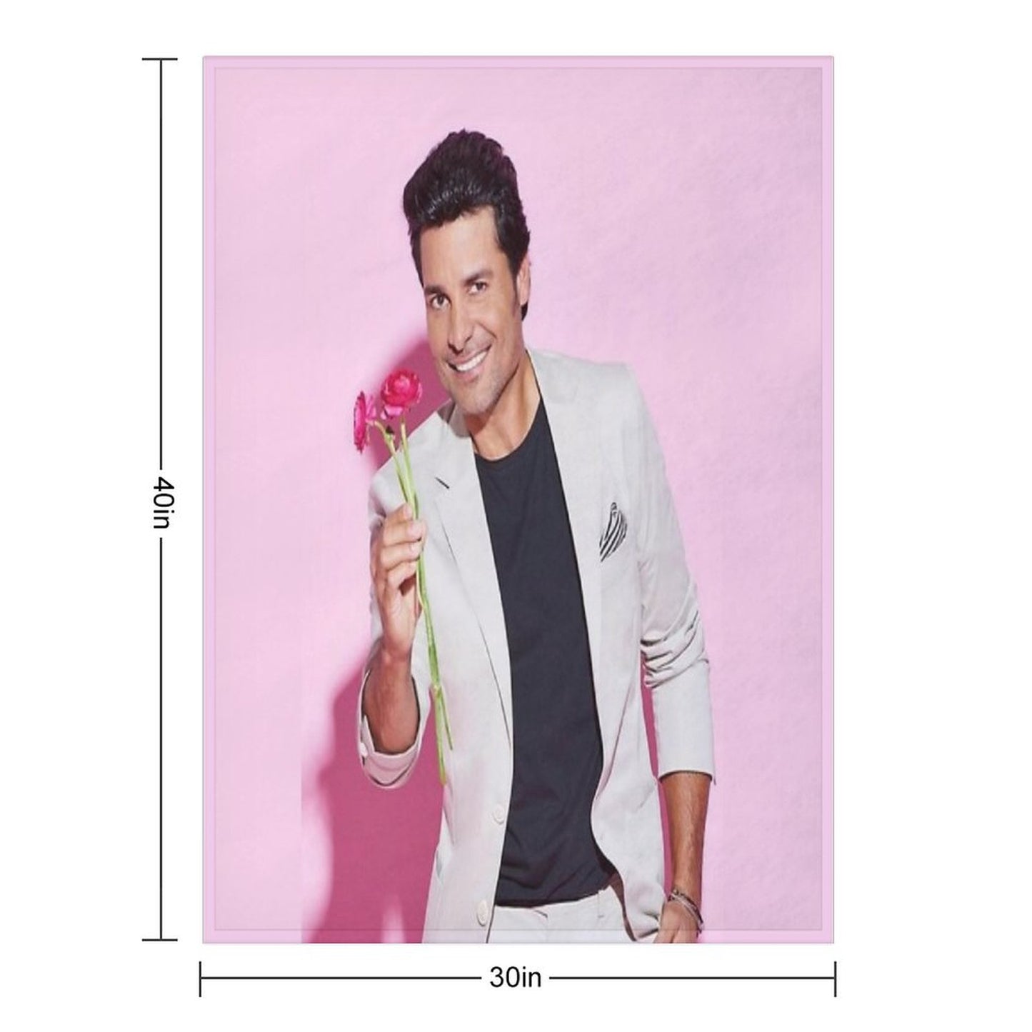 Chayanne Throw Blanket