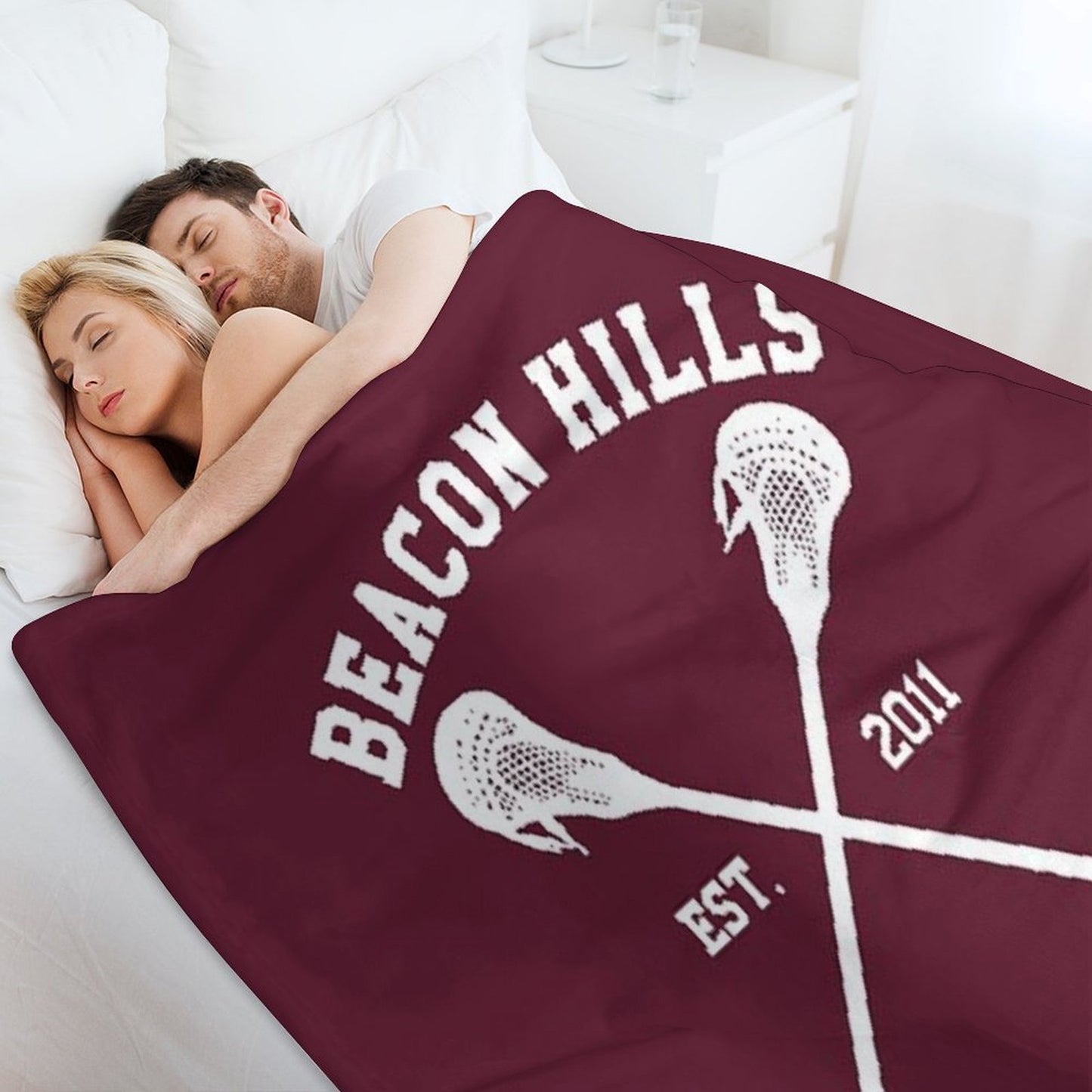 Beacon Hills Lacrosse - Teen Wolf Throw Blanket