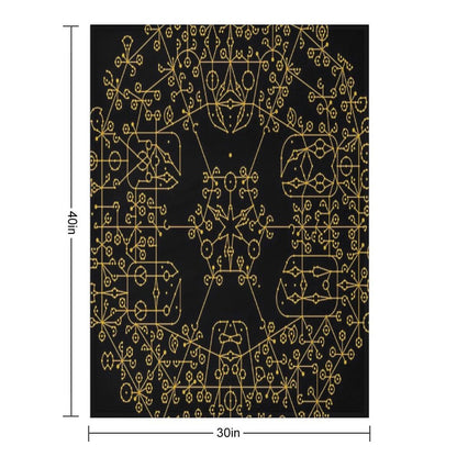 Path of Exile Passive Skill Tree Throw Blanket