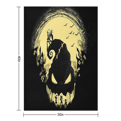 Jack's Nightmare Throw Blanket