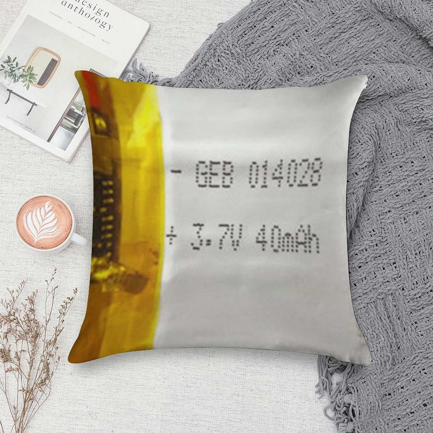 Forbidden Li-on Pillow Soft Easy Maintenance Throw Pillow