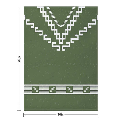 Poncho Throw Blanket