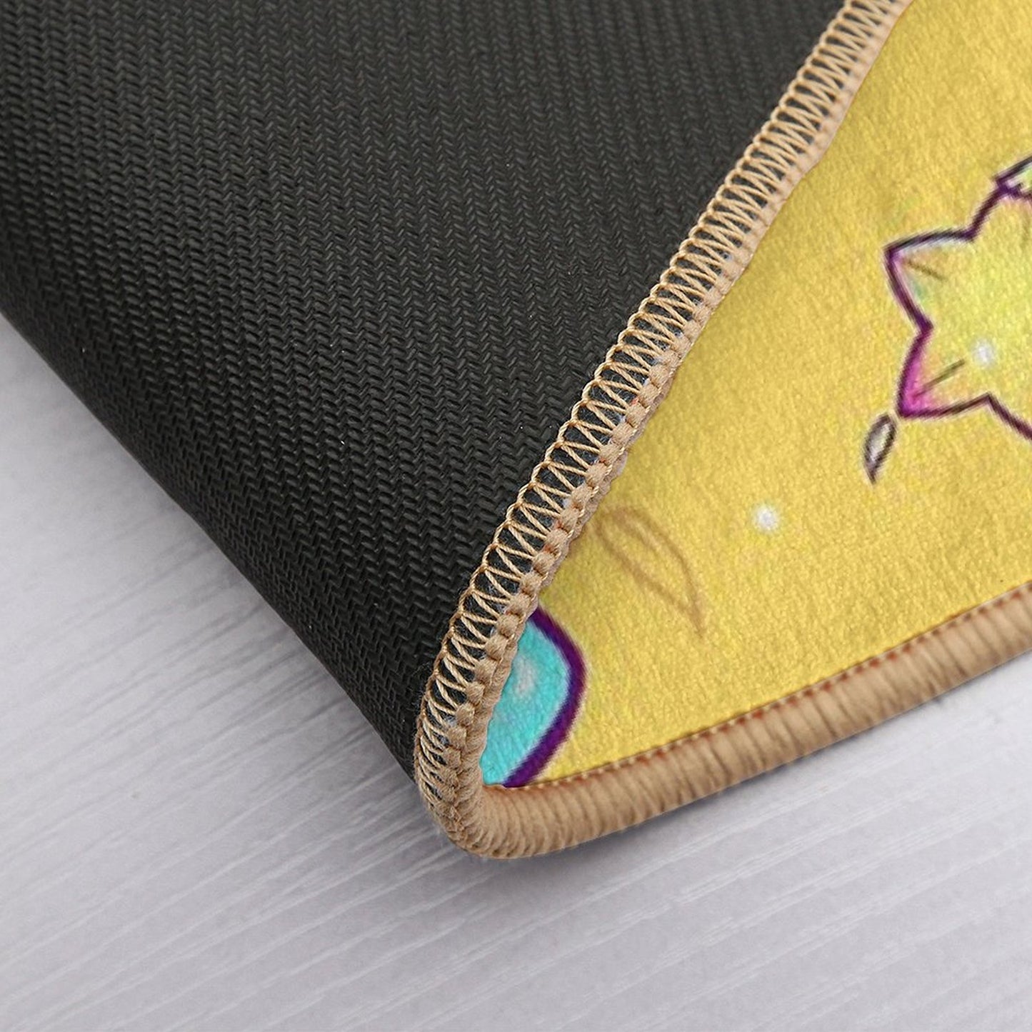 Kingdom Hearts Seasalt And Paopu Pattern Bath Mat