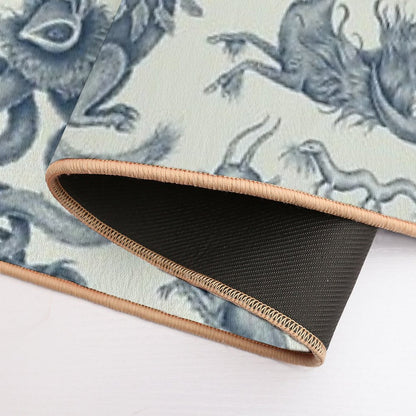 Beings And Creatures  Long-Lasting Bath Mat