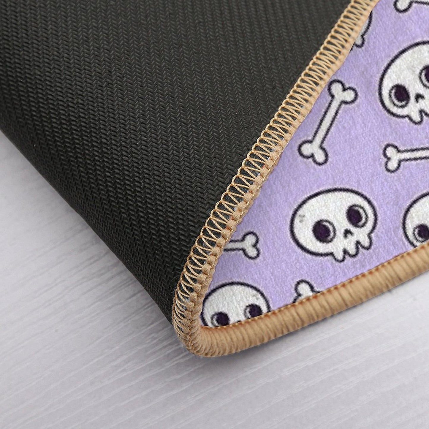 Cute Skulls  Purple  Nikury  High-Traffic Bath Mat