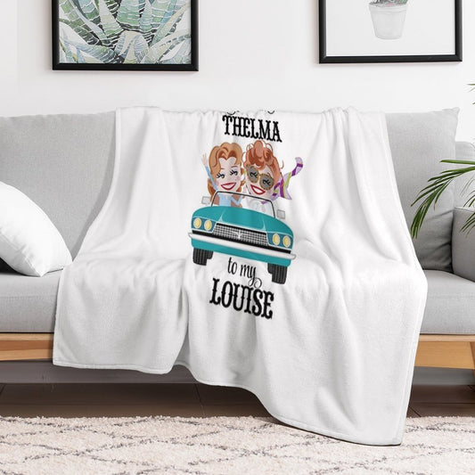 Thelma & Louise Best Friends Gift Throw Blanket