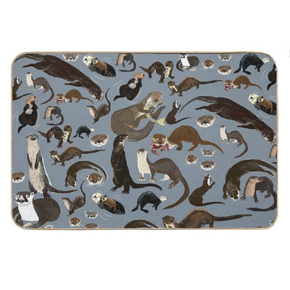 Old World Otters Bath Mat