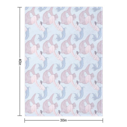 Hankcon Mermay Throw Blanket