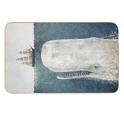 The White Whale Bath Mat