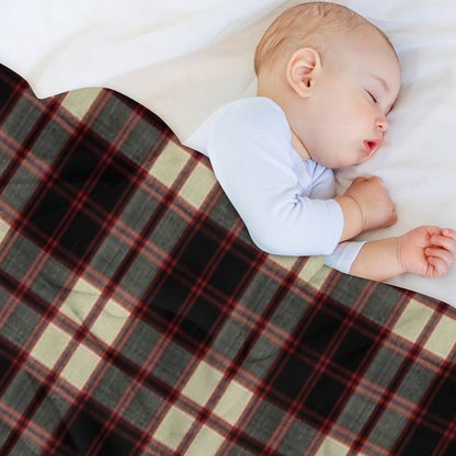 Macpherson Clan Tartan Throw Blanket