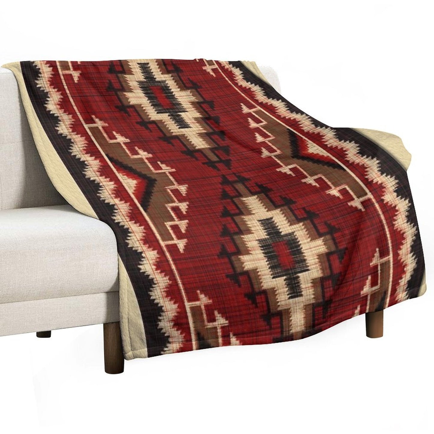 Navajo PATTERNS TRIBAL ETHNIC Throw Blanket