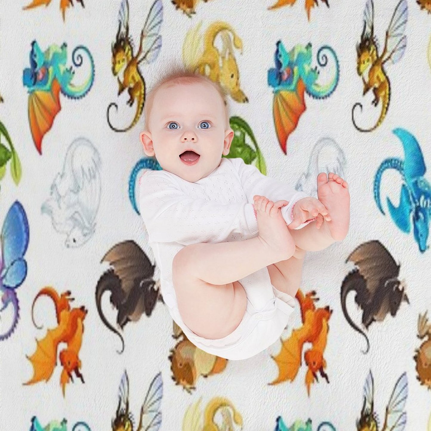 Wings of Fire Pattern Throw Blanket