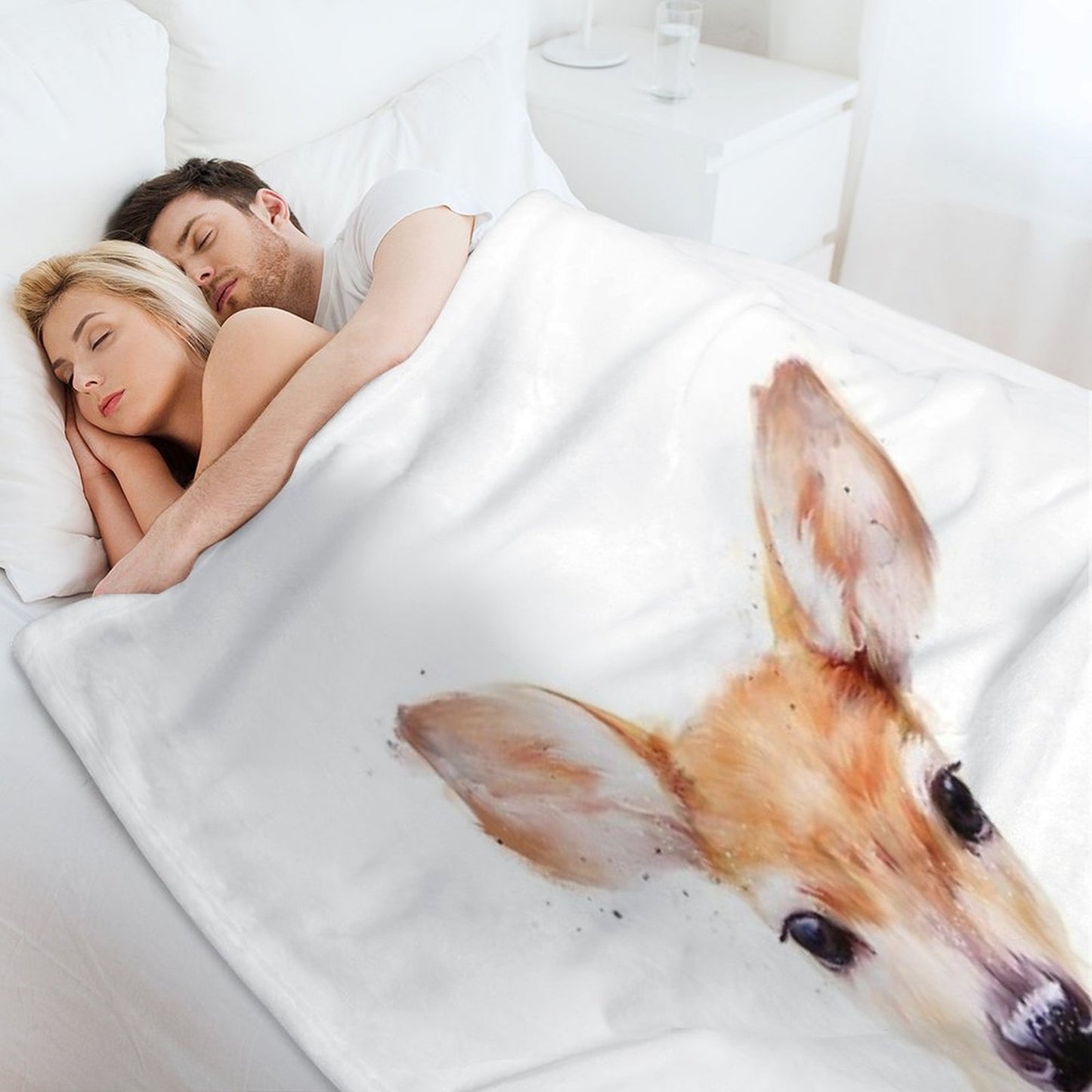 Little Deer Throw Blanket